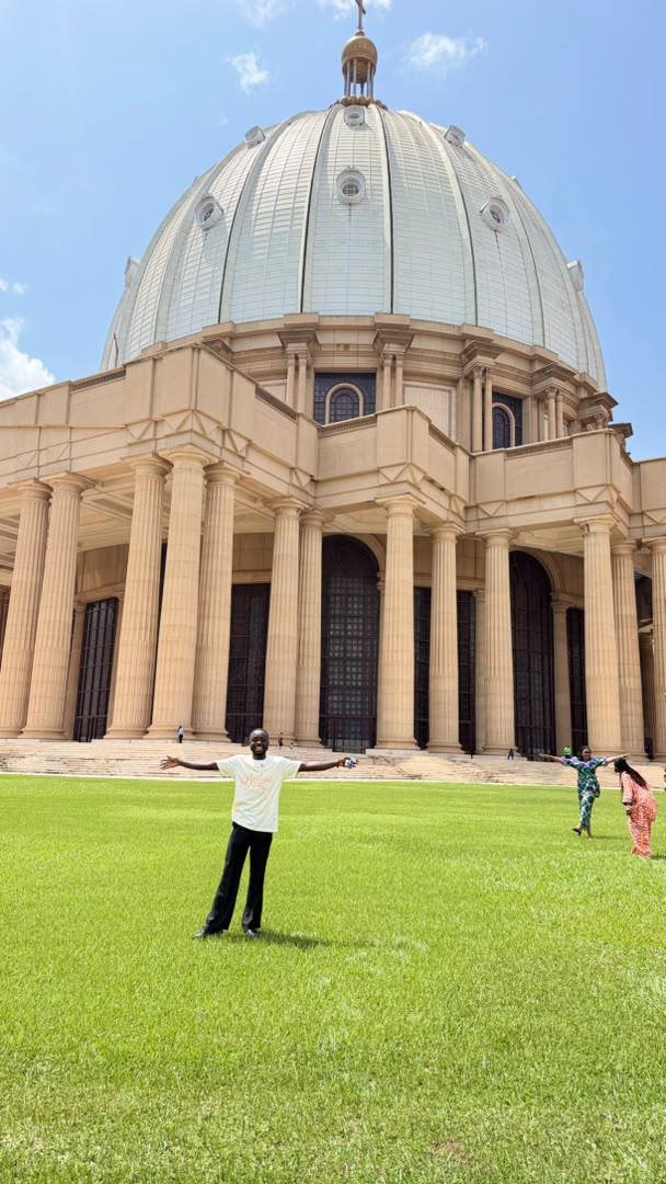 Visit to the Basilica of Our Lady of Peace, Yamoussoukro