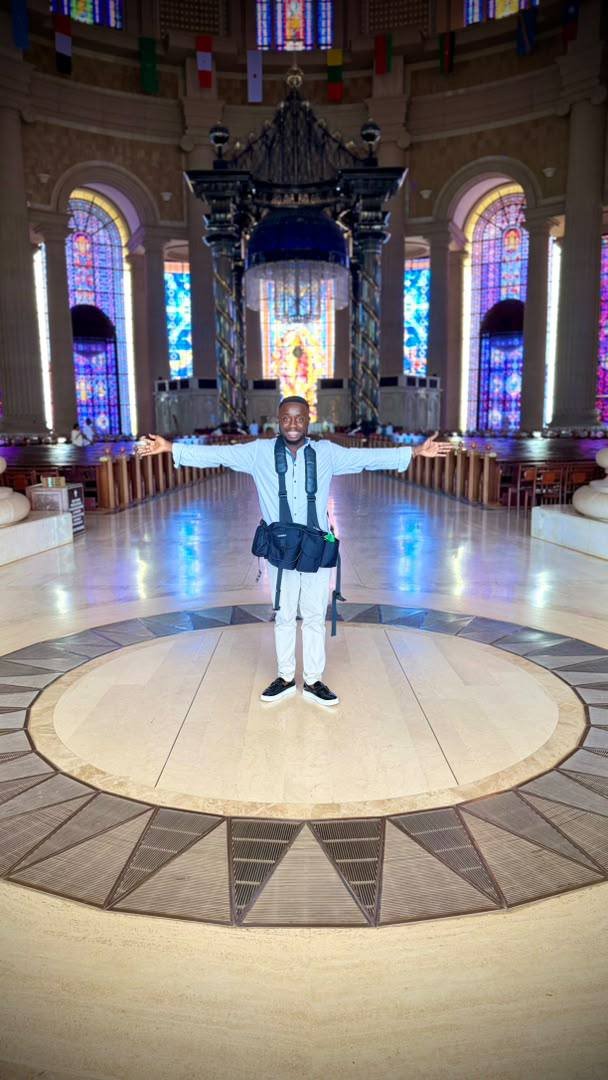 Inside the Basilica of Our Lady of Peace, Yamoussoukro
